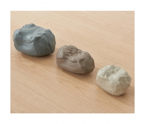 MASTERKIDZ Elastyczny Tor Kulkowy + Gumowe Kamienie Konstrukcyjne 98 el.