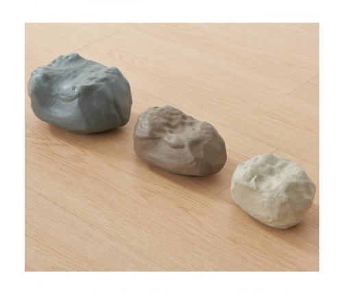 MASTERKIDZ Elastyczny Tor Kulkowy + Gumowe Kamienie Konstrukcyjne 42 el.