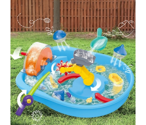 WOOPIE Tor Wodny 2w1 Gra Łowienie Rybek 14el.