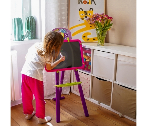 WOOPIE Tablica 3w1 Magnetyczna Suchościeralna Malowanie Światłem