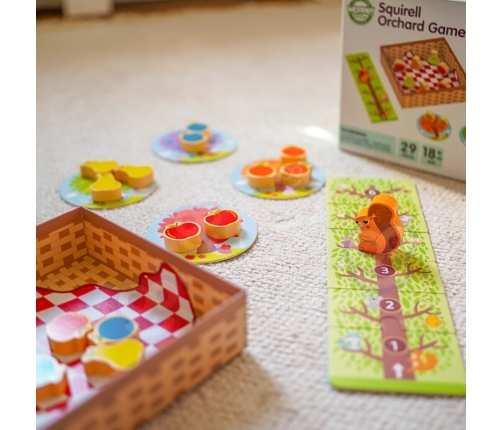 WOOPIE GREEN Wiewiórka w Sadzie Gra Planszowa Rodzinna FSC