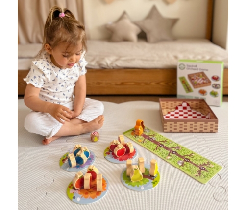 WOOPIE GREEN Wiewiórka w Sadzie Gra Planszowa Rodzinna FSC