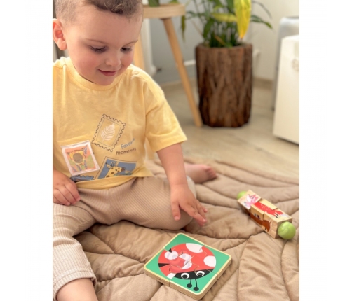 TOOKY TOY Box Pudełko XXL Montessori Edukacyjne 7w1 Sensoryczne 22-24 Mies