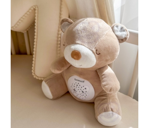 WOOPIE BABY Przytulanka Usypiacz Projektor 2w1 Miś - 10 Kołysanek