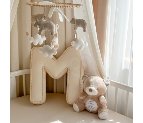 WOOPIE BABY Przytulanka Usypiacz Projektor 2w1 Miś - 10 Kołysanek