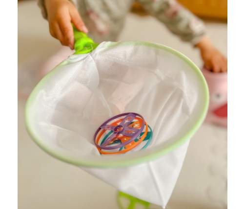 WOOPIE Gra Zręcznościowa Złap Frisbee Wyrzutnia Dysków