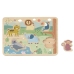 TOOKY TOY Drewniane Interaktywne Puzzle Zwierzątka