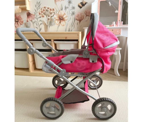 WOOPIE ROYAL Wózek dla Lalek 4w1 Nosidełko Regulacja