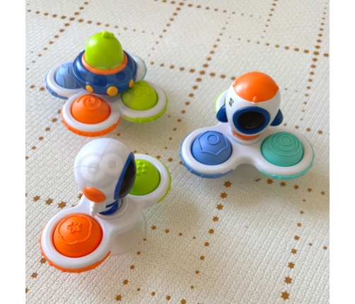 WOOPIE BABY Kosmiczny Spinner Pop-it  Zabawka Sensoryczna  Wymienne 3 szt.