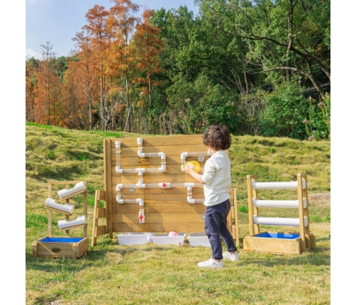 CLASSIC WORLD EDU Drewniana Ściana Zabawa Wodą