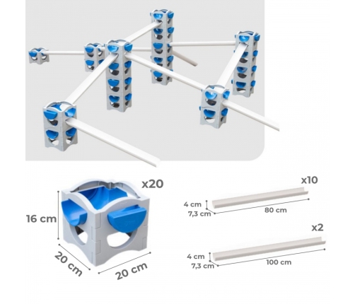 Комплект водопроводных труб CLASSIC WORLD EDU