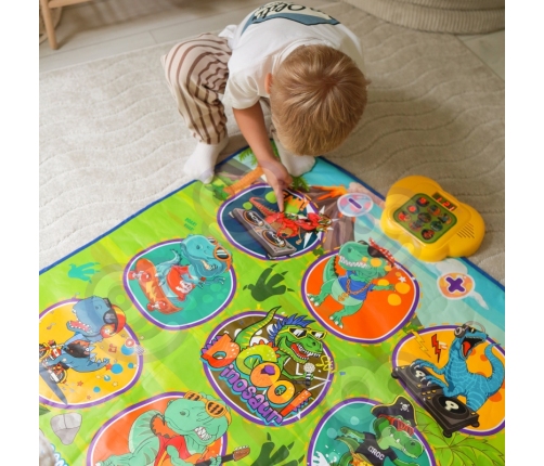 WOOPIE Mata Muzyczna Dinozaury Zręcznościowa Gra Taneczna