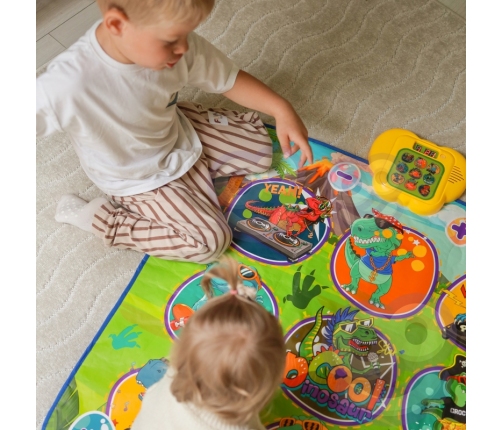 WOOPIE Mata Muzyczna Dinozaury Zręcznościowa Gra Taneczna