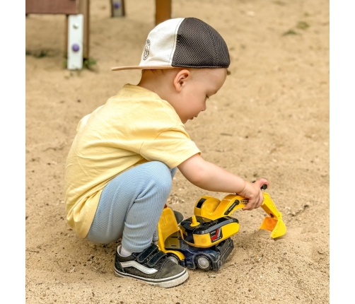 WOOPIE Koparka City Truck Efekty Dźwiękowe i Świetlne