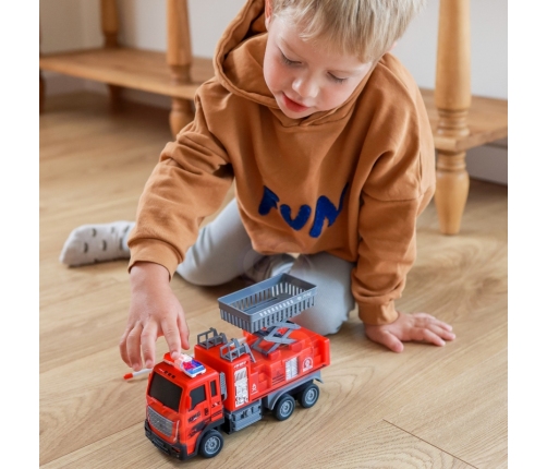 WOOPIE Zdalnie Sterowany Wóz Strażacki Podnośnik