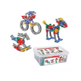 WOOPIE Zestaw Konstrukcyjnych Klocków w Skrzynce 320 szt.