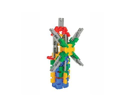 WOOPIE Zestaw Konstrukcyjnych Klocków w Skrzynce 320 szt.