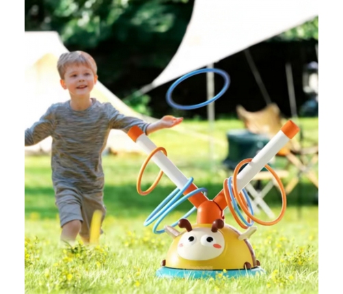 WOOPIE Gra Zręcznościowa Skakanka Automatyczna 2w1 Rzut do Celu Pszczółka