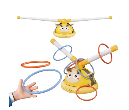 WOOPIE Gra Zręcznościowa Skakanka Automatyczna 2w1 Rzut do Celu Pszczółka