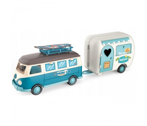 WOOPIE Kamper z Przyczepką Efekty Świetlne i Dźwiękowe