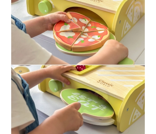 CLASSIC WORLD Drewniany Piec do Pizzy Oven Pizza 3+ FSC