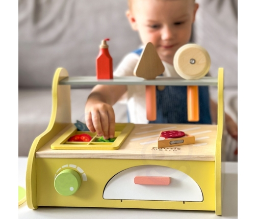 CLASSIC WORLD Drewniany Piec do Pizzy Oven Pizza 3+ FSC