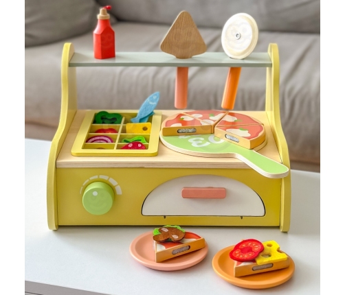 CLASSIC WORLD Drewniany Piec do Pizzy Oven Pizza 3+ FSC