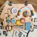 TOOKY TOY Duża Drewniana Tablica Manipulacyjna Domek - Centrum Aktywności