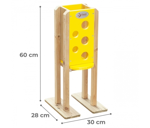 CLASSIC WORLD EDU Eko Skrzynka na Piasek Zabawka do Piaskownicy od 3 lat