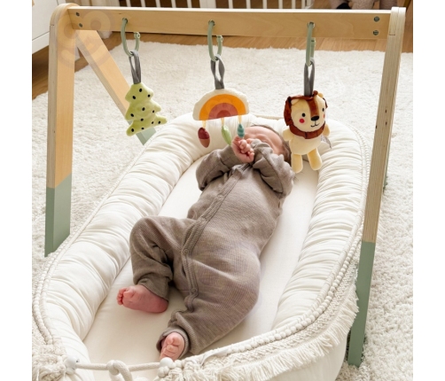 TOOKY TOY Baby Gym Stojak Edukacyjny Gimnastyczny 3 Zawieszki