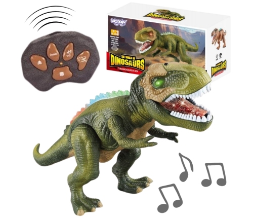 WOOPIE Zdalnie Sterowany Dinozaur T-Rex Realistyczny Król Jurajski