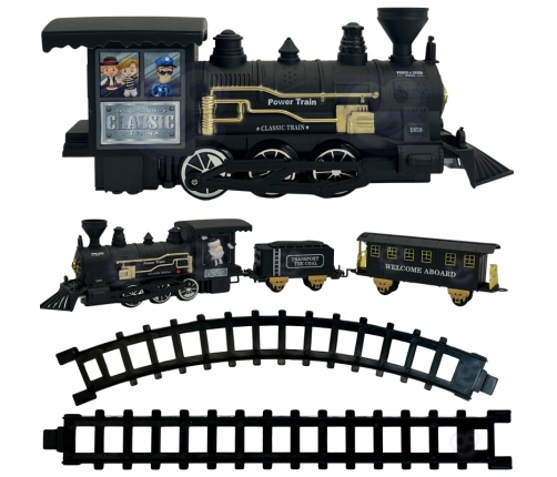 WOOPIE Pociąg Lokomotywa Zestaw XXL Tor 403 cm