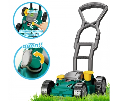 WOOPIE Kosiarka Ogrodowa Pchacz z Dźwiękiem i Światłem