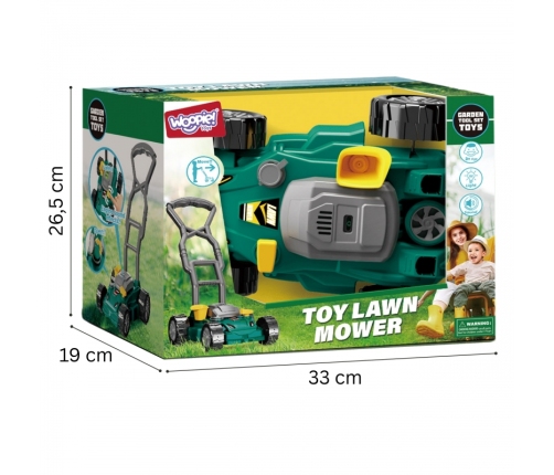 WOOPIE Kosiarka Ogrodowa Pchacz z Dźwiękiem i Światłem