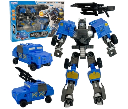 WOOPIE Robot Transformujący 2w1 Pojazd Bojowy