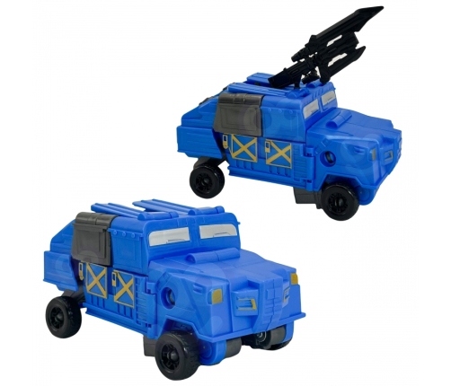 WOOPIE Robot Transformujący 2w1 Pojazd Bojowy