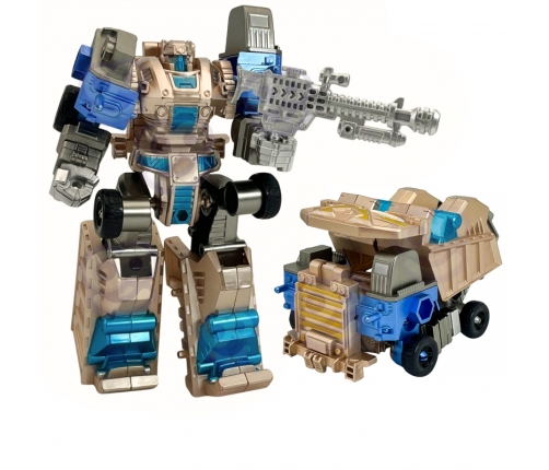 WOOPIE Robot Transformujący SHARP SPEED 2w1 Ciężarówka Bojowa