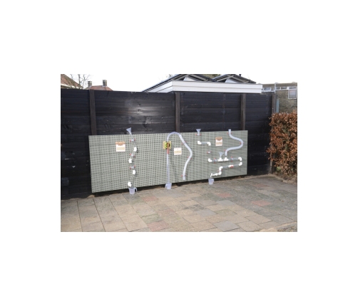 MASTERKIDZ Panel Ścienny Tablica Naukowa Kreatywna STEM Tablica na zewnątrz Outdoor