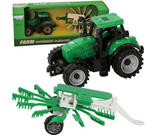 WOOPIE Traktor Rolniczy ze Zgrabiarką
