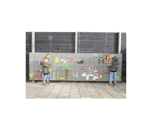 MASTERKIDZ Panel Ścienny Tablica Naukowa Kreatywna STEM Tablica na zewnątrz Outdoor