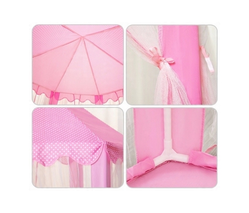 WOOPIE Namiot Zamek Księżniczki XXL Domek do Domu i Ogrodu