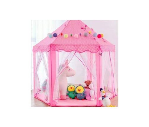 WOOPIE Namiot Zamek Księżniczki XXL Domek do Domu i Ogrodu