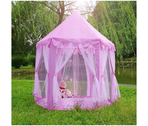 WOOPIE Namiot Zamek Księżniczki XXL Domek do Domu i Ogrodu