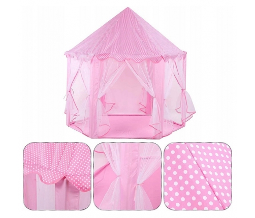 WOOPIE Namiot Zamek Księżniczki XXL Domek do Domu i Ogrodu