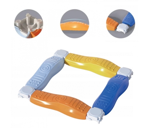 WOOPIE Równoważnia Modułowa Tor Ścieżka Sensoryczna Kwadrat