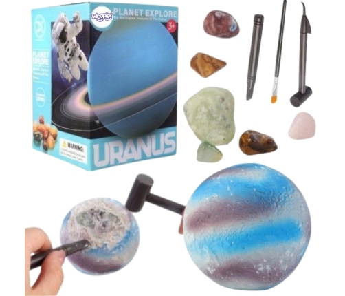 WOOPIE Zestaw Doświadczalny Kopalnia Minerałów Planeta Uran