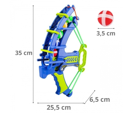WOOPIE Gra Zręcznościowa w Rzutki na Rzepy Zestaw 2w1 Tarcza + Wyrzutnia Łuk Dino