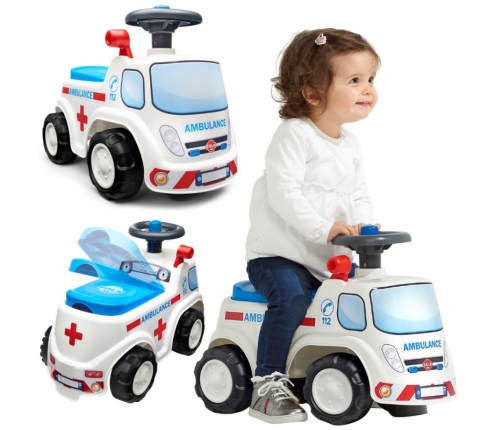 Stumjamā mašīna FALK Ambulance White