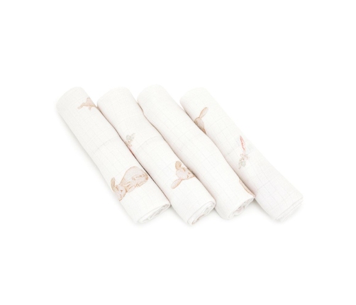 Бамбуковые пелёнки мини 4 шт. Honey Bunny