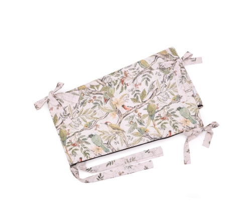 Двусторонний бампер для кроватки Ornithology